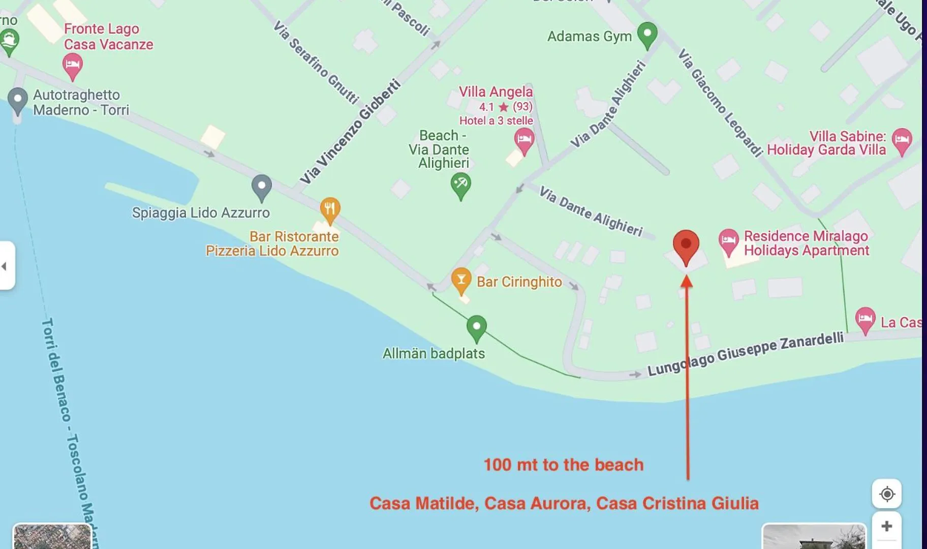 Casa Matilde Apartment Toscolano Maderno